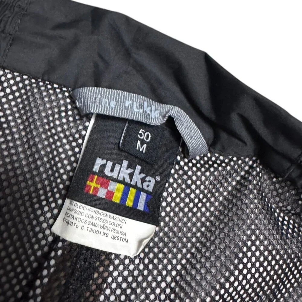 RUKKA Rain Waterproof Splash Windbreaker Riding Motorcycle Pants Mens Medium